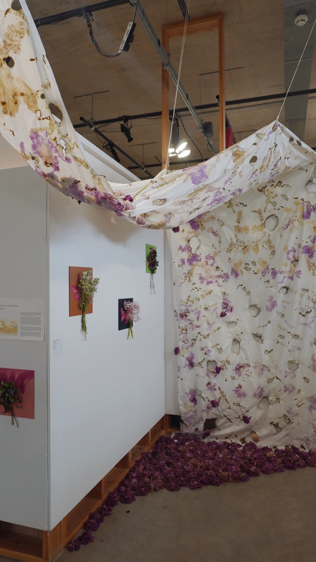 Vertical installation view
