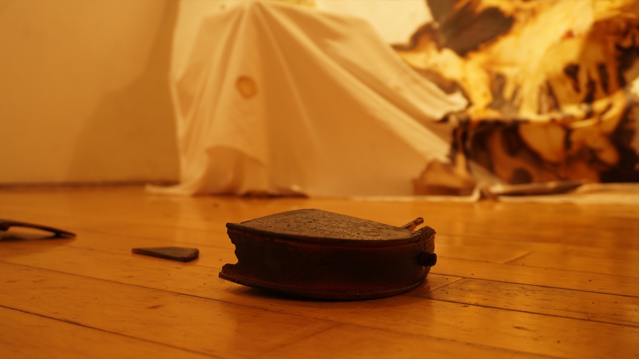 Burned instruments and fabric installation